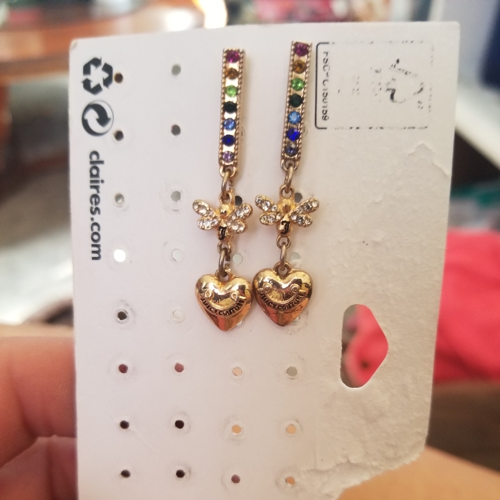 Juicy couture earrings